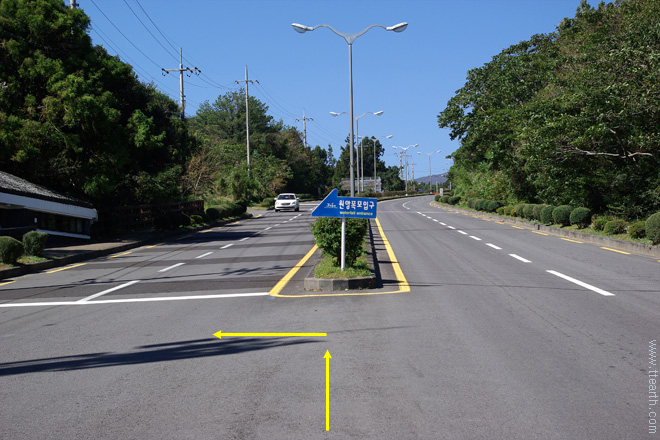 제주 돈내코 원앙 폭포