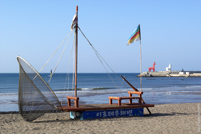 제주 이호 테우 해변