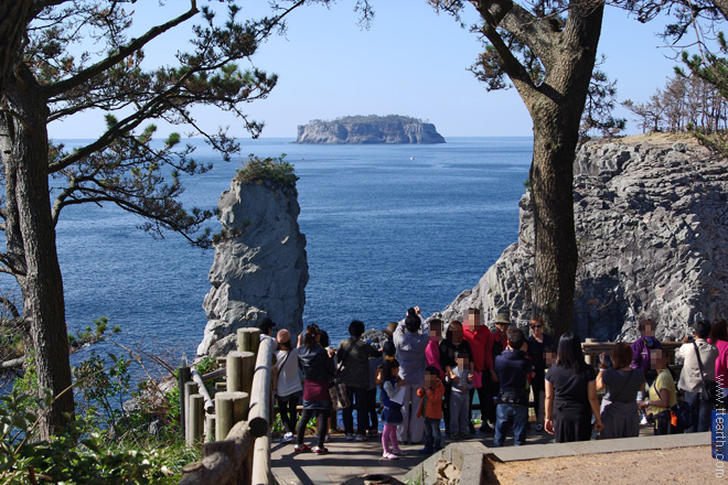 제주 외돌개 전망대