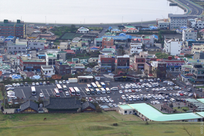 제주 성산 일출봉 주차장
